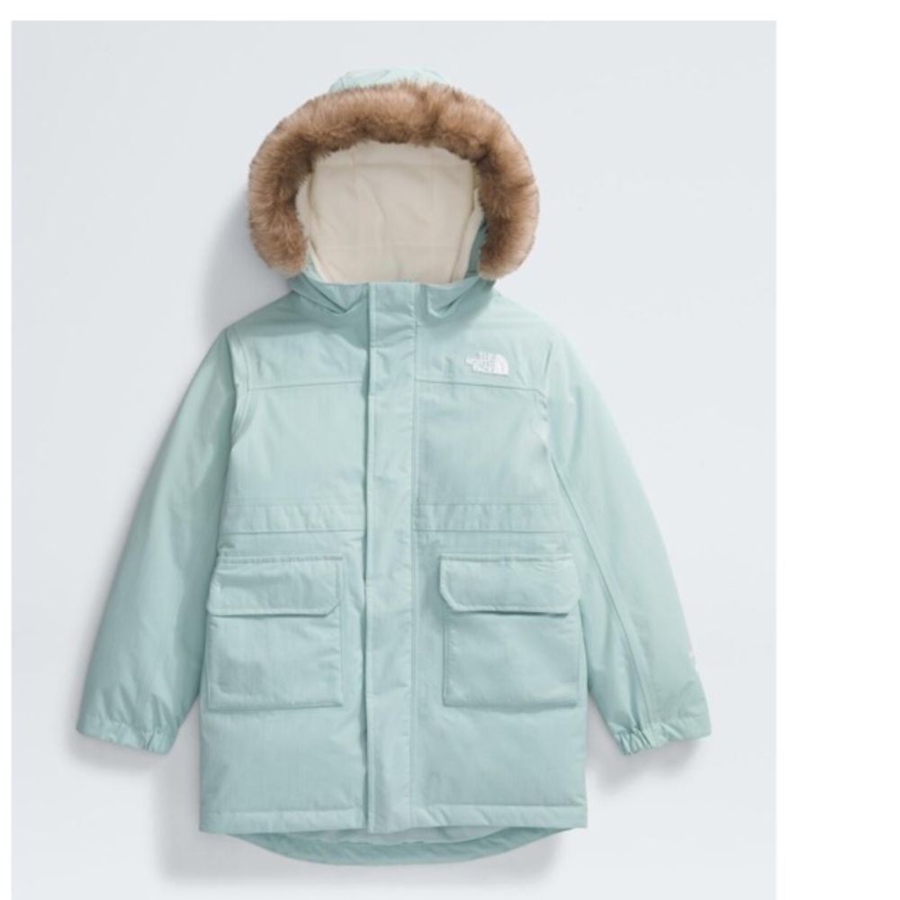 The North Face Kid Artic Parka in Muted Pine.$170.Unisex.Waterproof - Picture 4 of 9